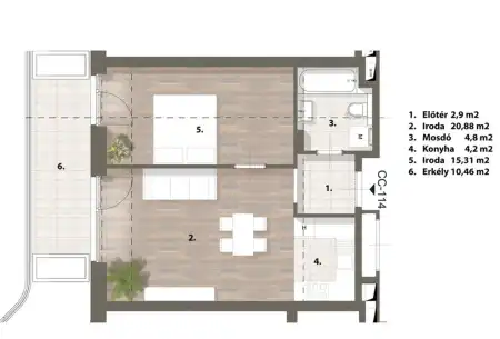 eladó téglalakás, Budapest, XIV. kerület