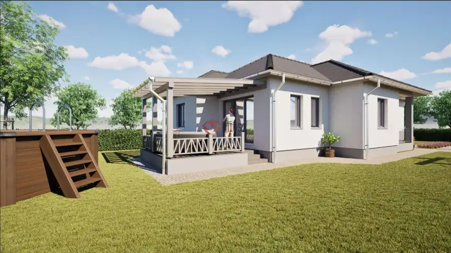 eladó új építésű családi ház, Demjén