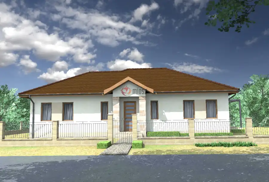 eladó új építésű családi ház, Erdőkertes