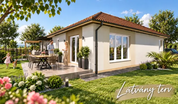 Eladó új építésű családi ház, Kiskunlacháza 5 szoba 102 m² 86.67 M Ft