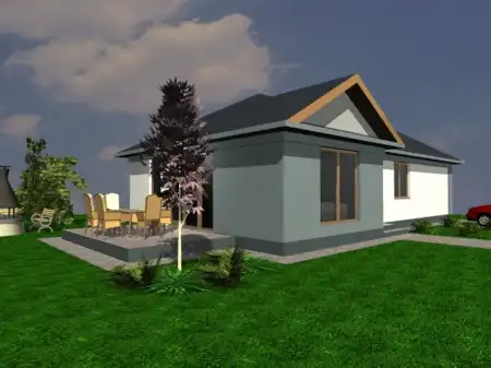 Eladó új építésű családi ház, Veszprémvarsány 1+3 szoba 88 m² 75 M Ft + Áfa