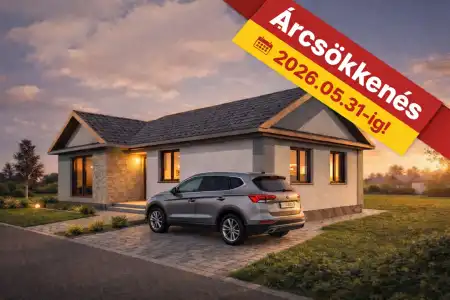 eladó új építésű családi ház, Veszprémvarsány