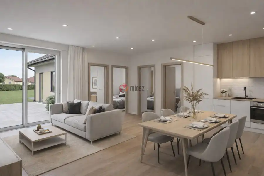 eladó új építésű ikerház, Áporka