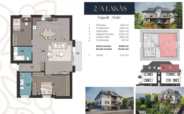 Eladó új építésű téglalakás, Budapest, XII. kerület 3 szoba 96 m² 249.9 M Ft