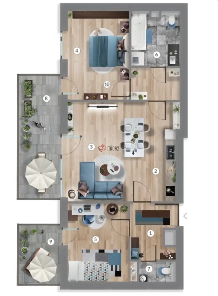 eladó új építésű téglalakás, Budapest, XIII. kerület