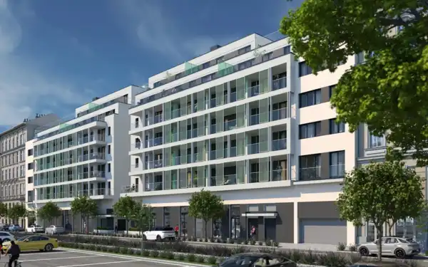 Eladó új építésű téglalakás, Budapest, XIII. kerület 2 szoba 45 m² 93.08 M Ft