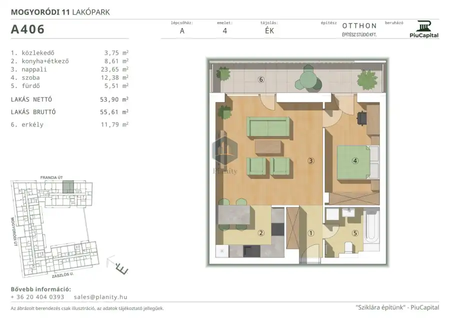 eladó új építésű téglalakás, Budapest, XIV. kerület