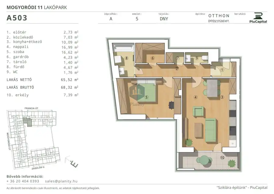 eladó új építésű téglalakás, Budapest, XIV. kerület