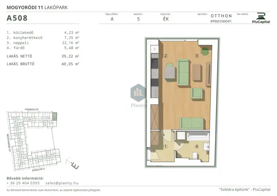 eladó új építésű téglalakás, Budapest, XIV. kerület