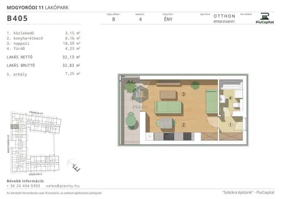 eladó új építésű téglalakás, Budapest, XIV. kerület