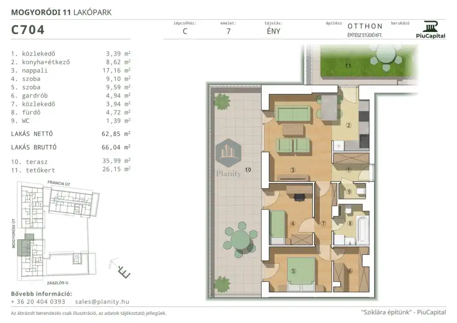 eladó új építésű téglalakás, Budapest, XIV. kerület