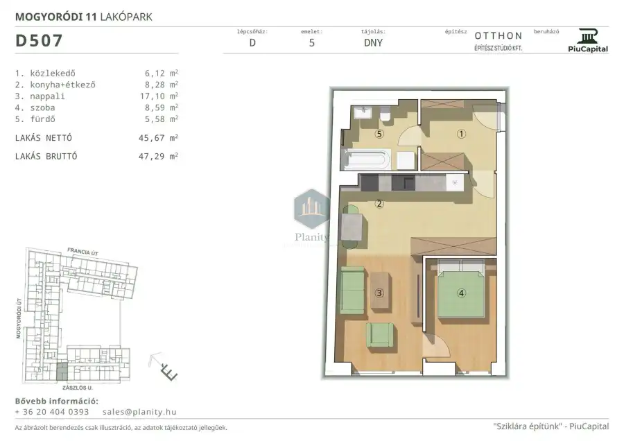 eladó új építésű téglalakás, Budapest, XIV. kerület