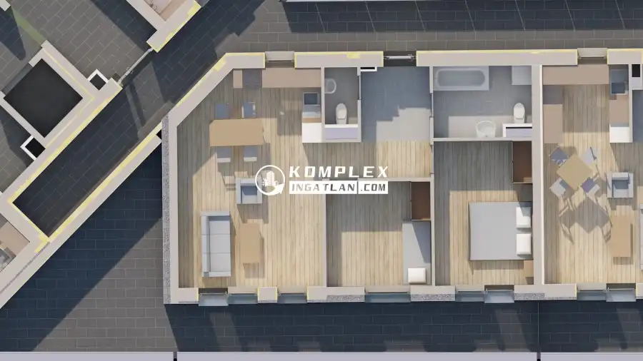 eladó új építésű téglalakás, Oroszlány