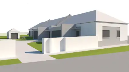 eladó új építésű téglalakás, Paks