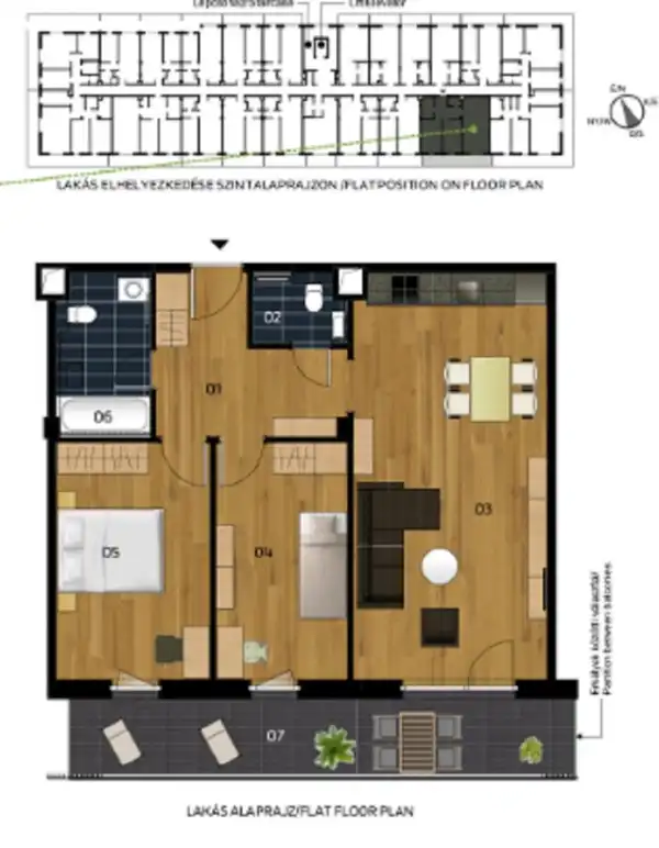 Eladó új építésű téglalakás, Vác 3 szoba 72 m² 95 M Ft