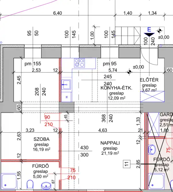 Eladó újszerű téglalakás, Hatvan 2 szoba 58 m² 43.5 M Ft